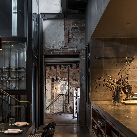 Interior photograph of Agnes by Cathy Schusler