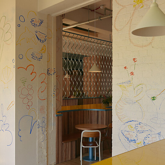 Interior photograph of Hope Street Radio by Tom Ross Photographer