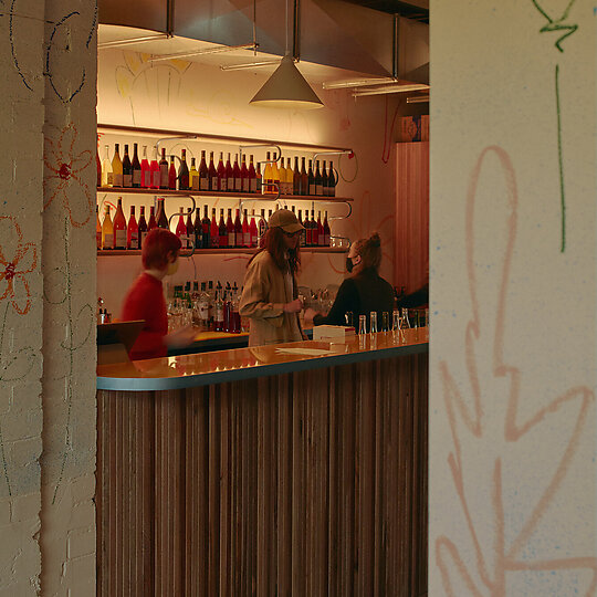 Interior photograph of Hope Street Radio by Tom Ross Photographer
