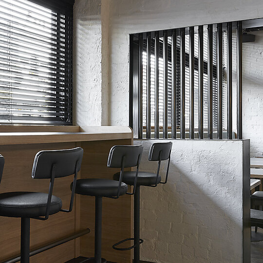 Interior photograph of New Quarter by Jenah Piwanksi
