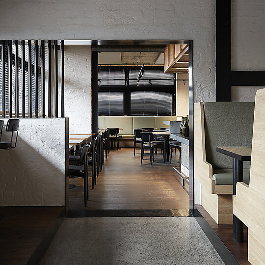 Interior photograph of New Quarter by Jenah Piwanksi