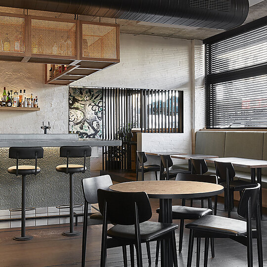 Interior photograph of New Quarter by Jenah Piwanksi