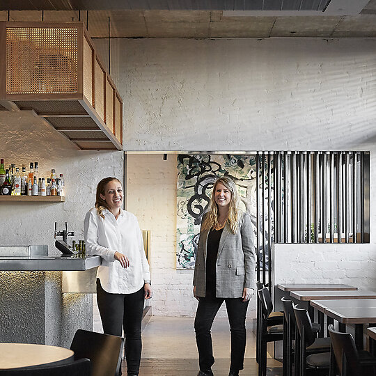 Interior photograph of New Quarter by Jenah Piwanksi