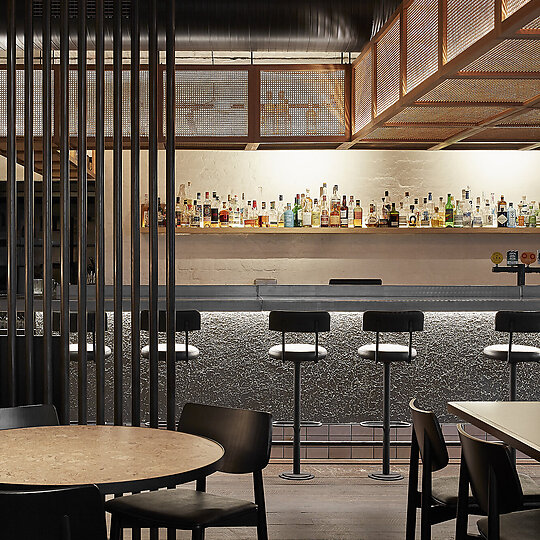Interior photograph of New Quarter by Jenah Piwanksi