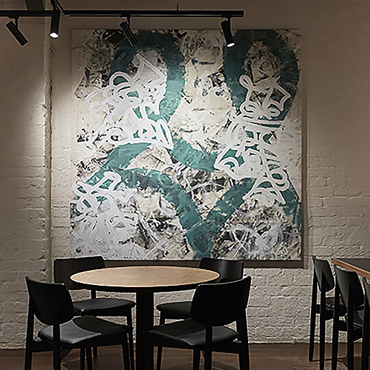 Interior photograph of New Quarter by Jenah Piwanksi