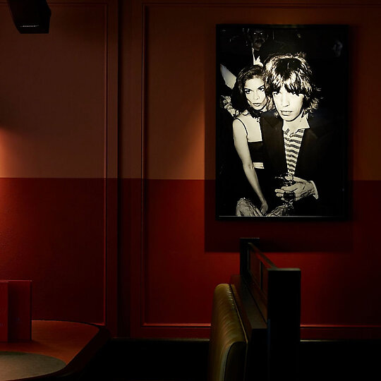 Interior photograph of Gowings Bar and Grill by Gowings