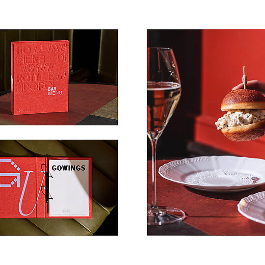 Interior photograph of Gowings Bar and Grill by Nick De Lorenzo / Gowings
