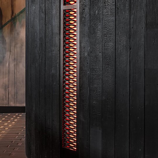 Interior photograph of Up In Smoke, Watergardens by Chris Murray