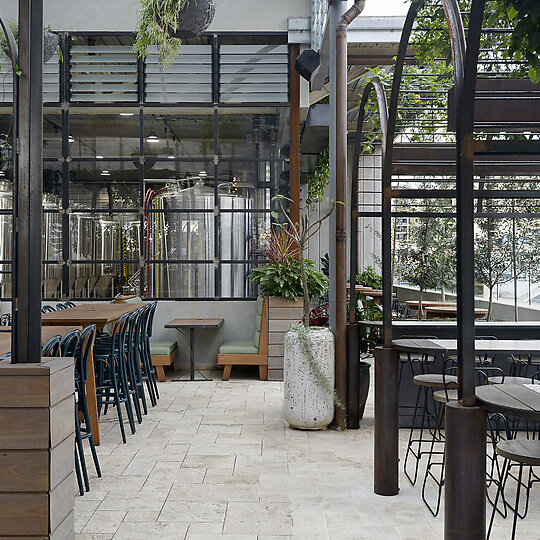 Interior photograph of Valley Hops Brewing by Mindi Cooke