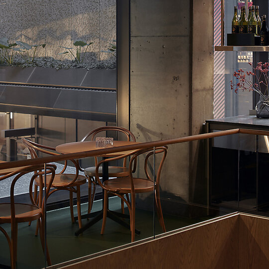 Interior photograph of Handpicked Wines Melbourne by Tom Ross