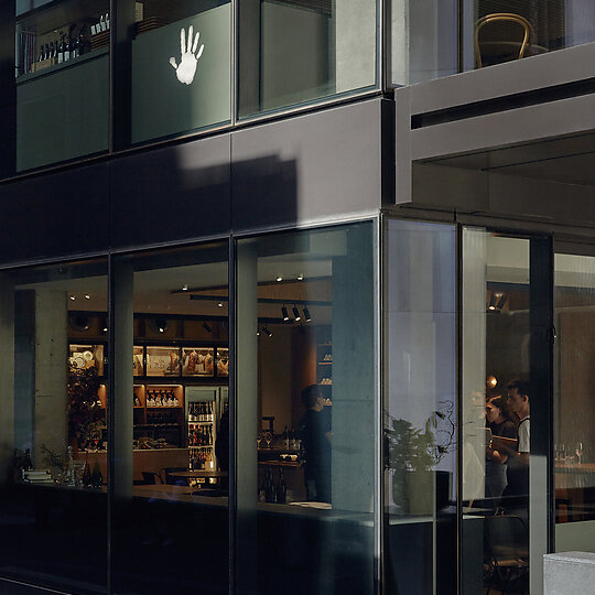 Interior photograph of Handpicked Wines Melbourne by Tom Ross