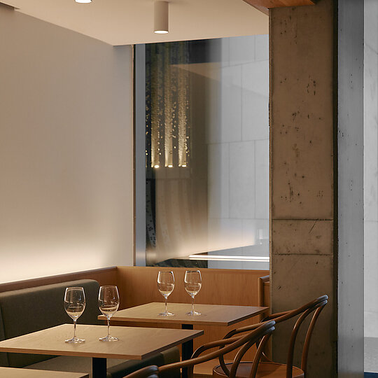 Interior photograph of Handpicked Wines Melbourne by Tom Ross