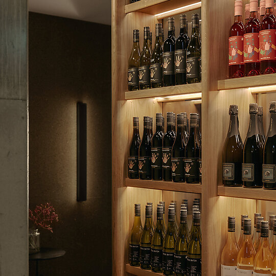 Interior photograph of Handpicked Wines Melbourne by Tom Ross