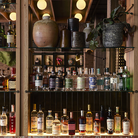 Interior photograph of Lobby Bar Ace Hotel Sydney by Anson Smart