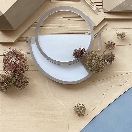 Interior photograph of Adelaide Festival Pavilion - The Summerhouse by CO-AP
