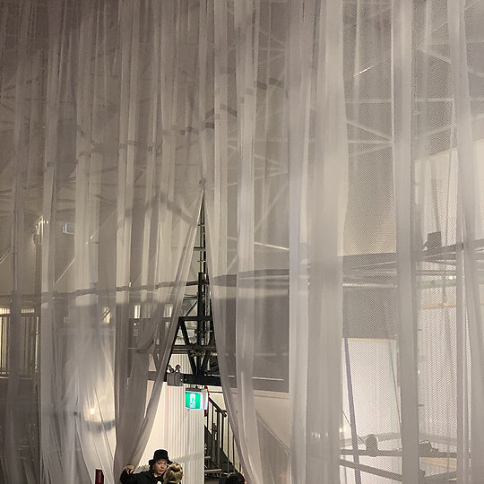 Interior photograph of Adelaide Festival Pavilion - The Summerhouse by Phillip Chum