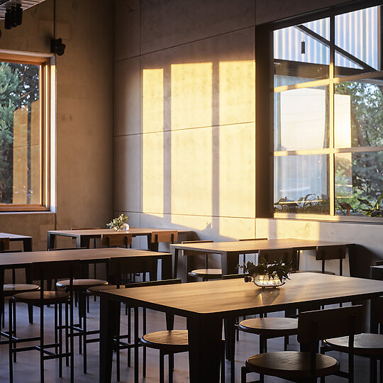 Interior photograph of Four Pillars Gin Distillery 2.0 by Anson Smart