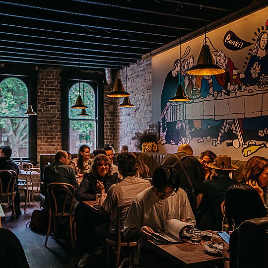 Interior photograph of Paski Vineria Popolare by Nikki To