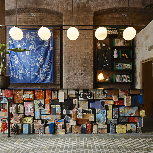 Interior photograph of Ace Hotel Sydney by Anson Smart