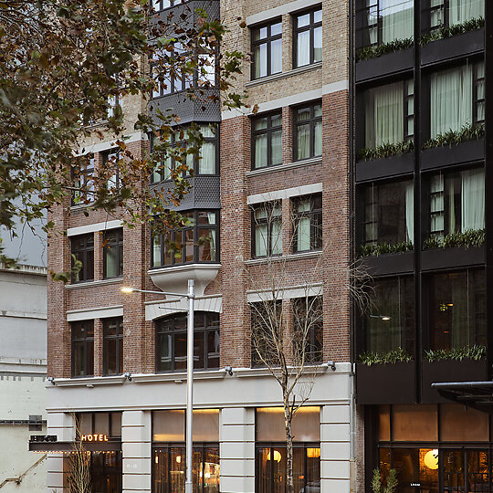 Interior photograph of Ace Hotel Sydney by Anson Smart