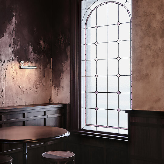 Interior photograph of The Bay Hotel by James Geer 