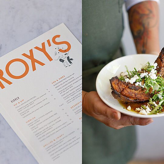 Interior photograph of Roxy's by Liz Keene
