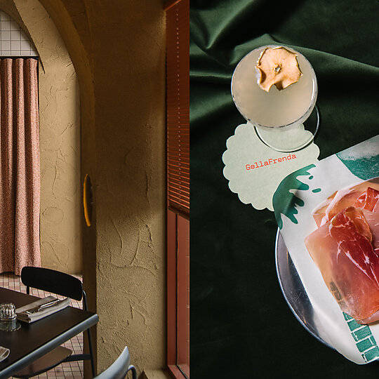 Interior photograph of GellaFrenda by Jiwon Kim
