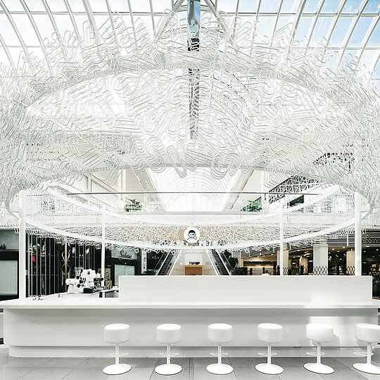 Interior photograph of Black Star Pastry by Dan Preston