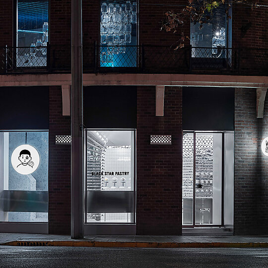 Interior photograph of Black Star Pastry by Jonathan Leijonhufvud