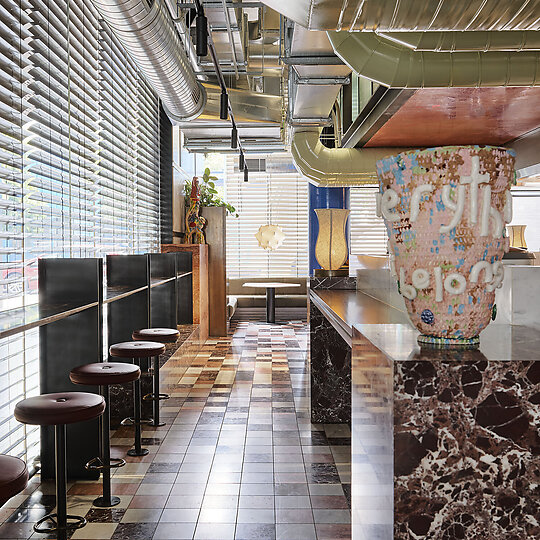 Interior photograph of Compass South by Anson Smart