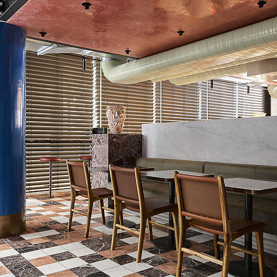 Interior photograph of Compass South by Anson Smart