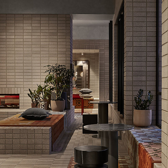 Interior photograph of Hyatt Centric by Shannon Mcgrath 