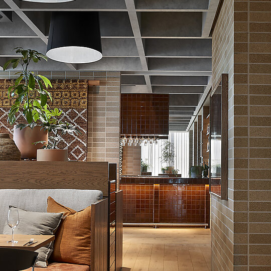 Interior photograph of Hyatt Centric by Shannon Mcgrath 