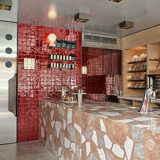 Interior photograph of Breadwinner by Anson Smart