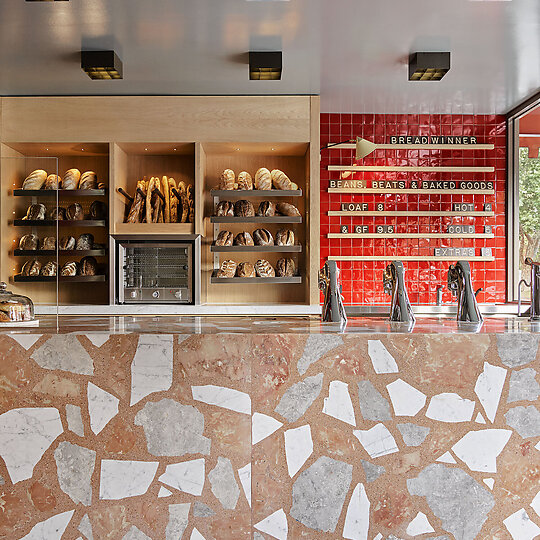Interior photograph of Breadwinner by Anson Smart