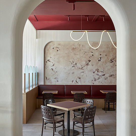 Interior photograph of My Oh My by Peter Clarke