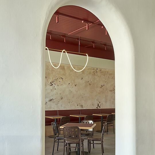 Interior photograph of My Oh My by Peter Clarke