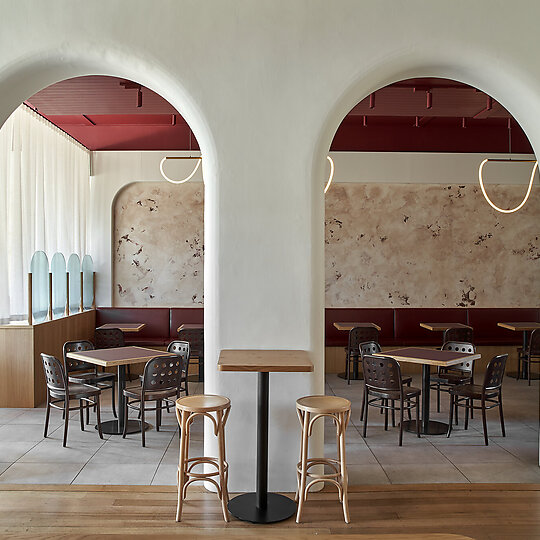 Interior photograph of My Oh My by Peter Clarke