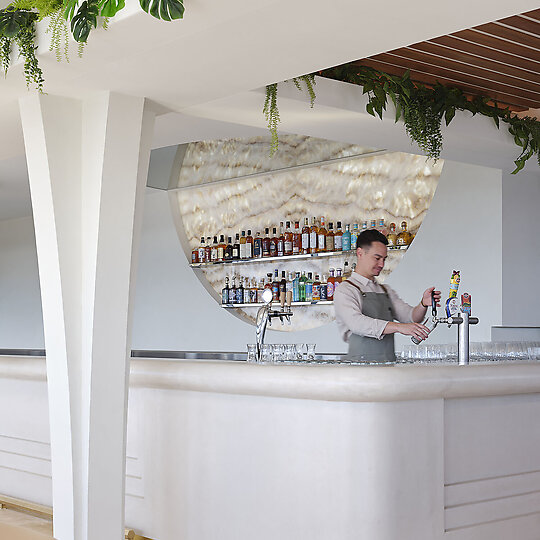 Interior photograph of Leyla by Romello Pereira