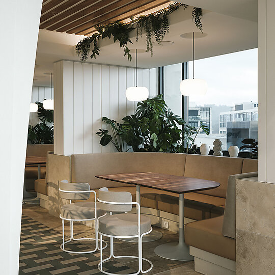 Interior photograph of Leyla by Tom Ferguson