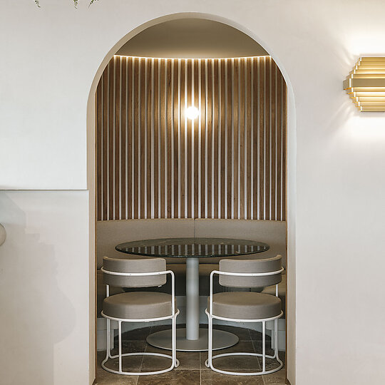 Interior photograph of Leyla by Tom Ferguson
