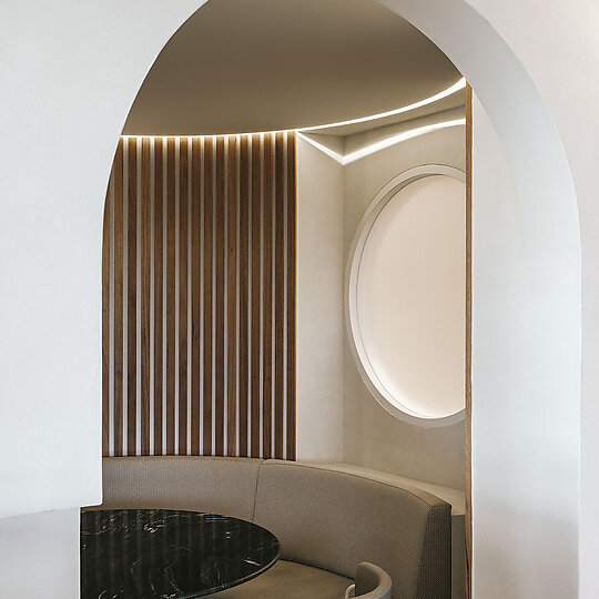 Interior photograph of Leyla by Tom Ferguson