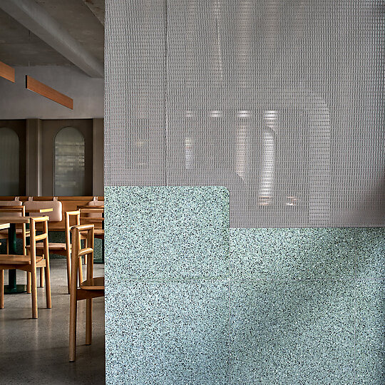 Interior photograph of Code Black South Melbourne by Peter Clarke