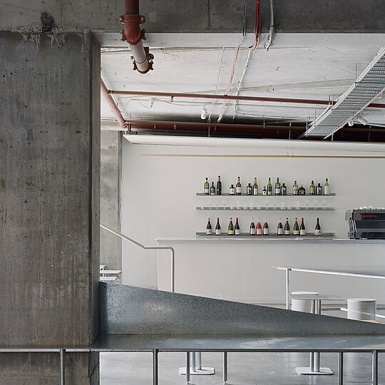 Interior photograph of No Vacancy Gallery & Cafe by Rory Gardiner