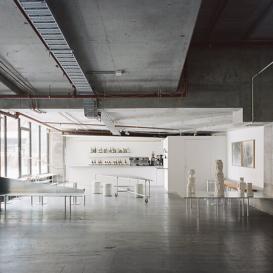 Interior photograph of No Vacancy Gallery & Cafe by Rory Gardiner