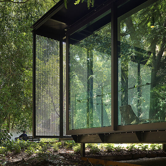 Interior photograph of Patina at Alumni Court by Scott Burrows