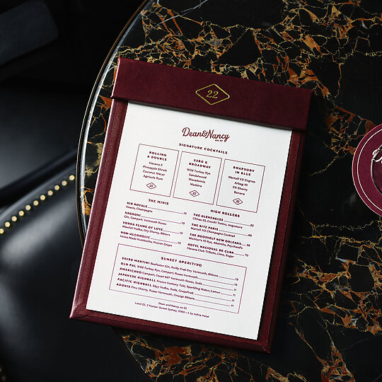 Interior photograph of Dean & Nancy on 22 by Steven Woodburn