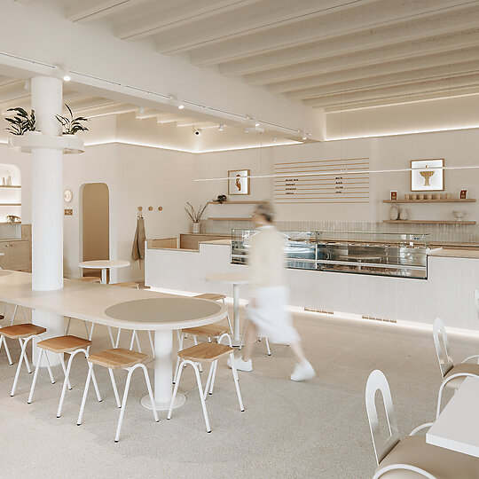 Interior photograph of Ovo by Christopher Morrison
