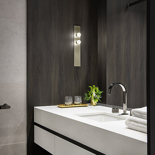 Interior photograph of Melbourne Marriott Hotel Docklands by Nicole England