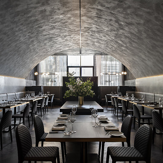 Interior photograph of Melbourne Marriott Hotel Docklands by Nicole England